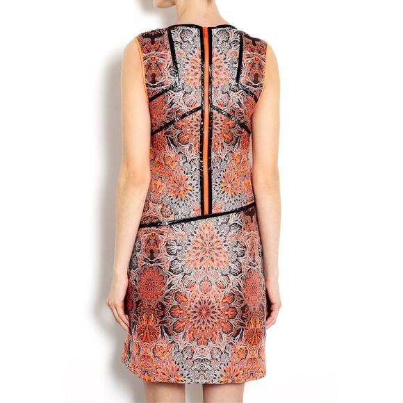 Helmut Lang Asymmetrical Medallion Runway Dress - Picture 3 of 9